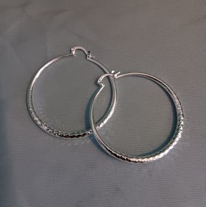 Silver earrings